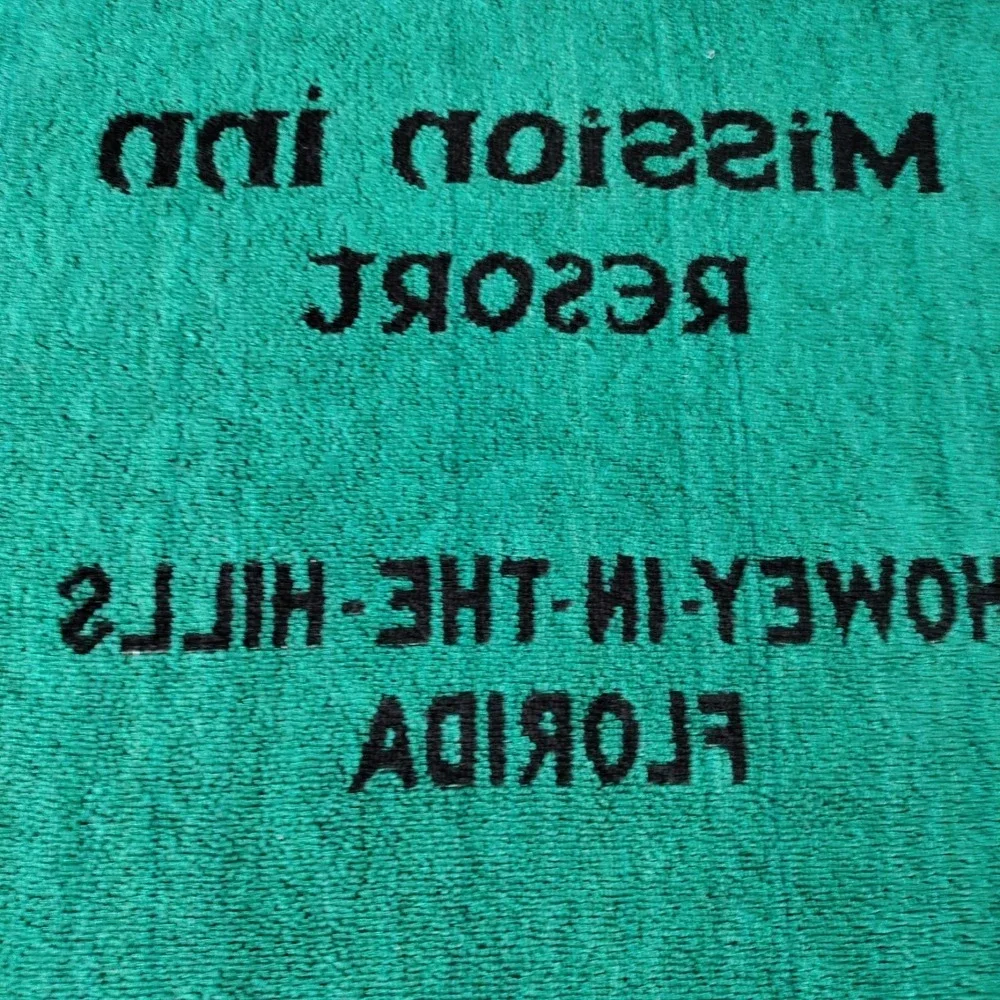 Mission Inn Resort Howey In The Hills Florida Golf Towel  15.25